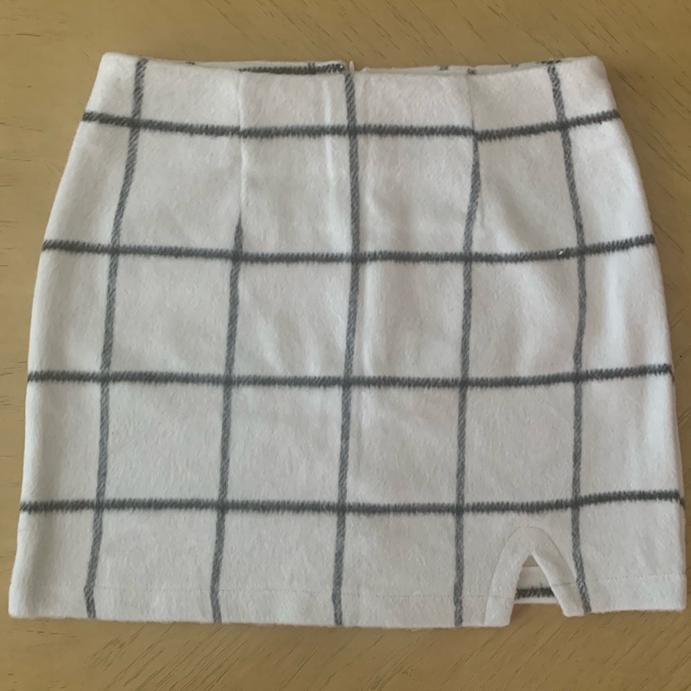 Plaid skirt